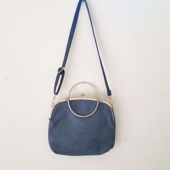 Blue handbag - Picture 2 of 4